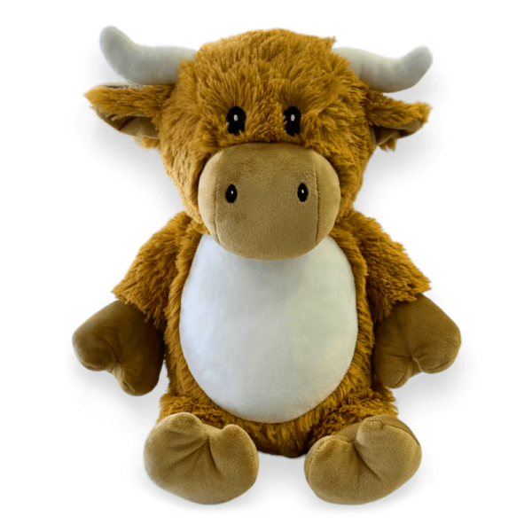 Custom plushie cow